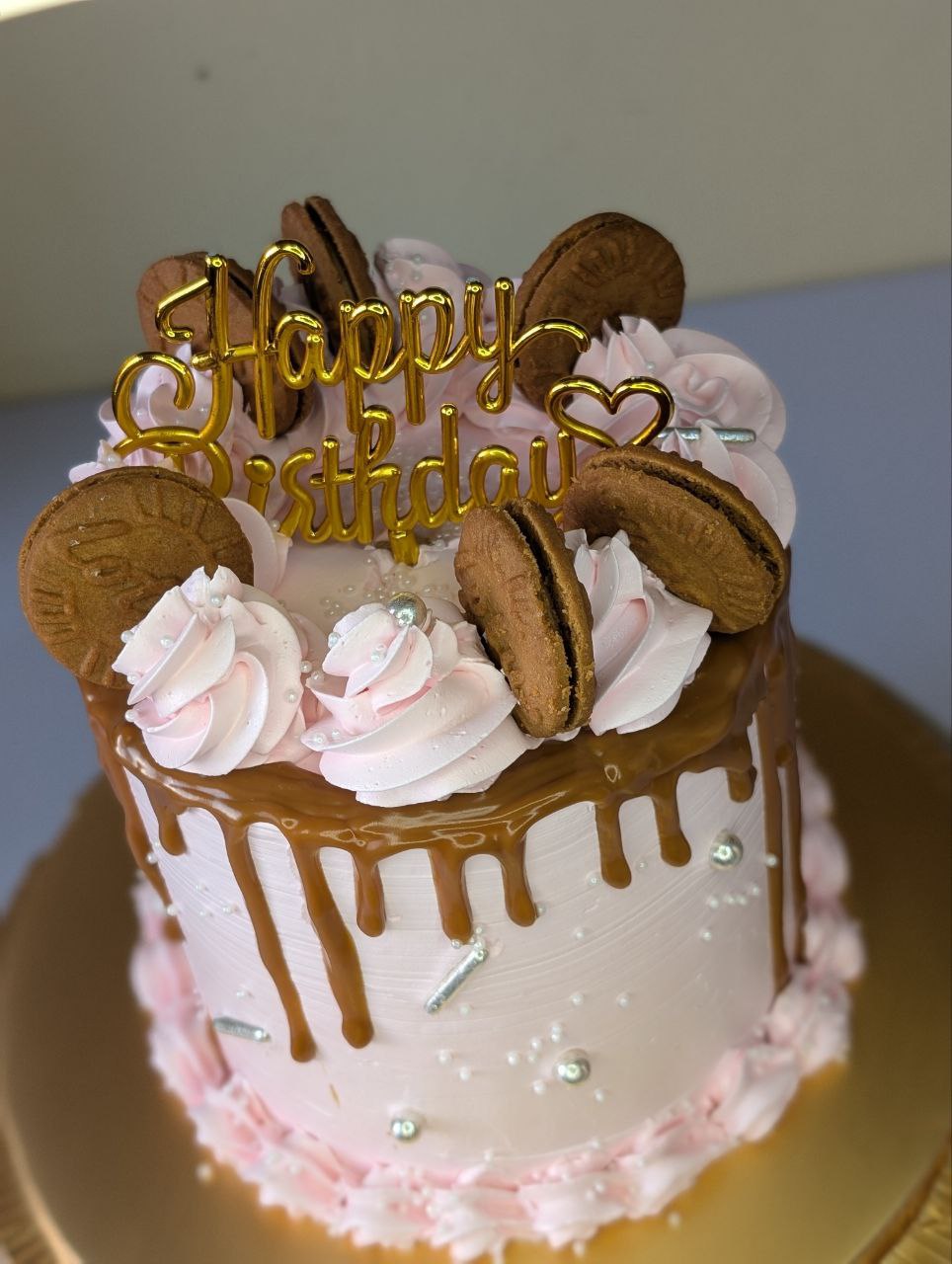 Classic custom birthday cake